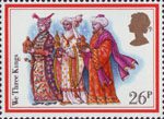 Christmas 1982 26p Stamp (1982) 'We Three Kings'