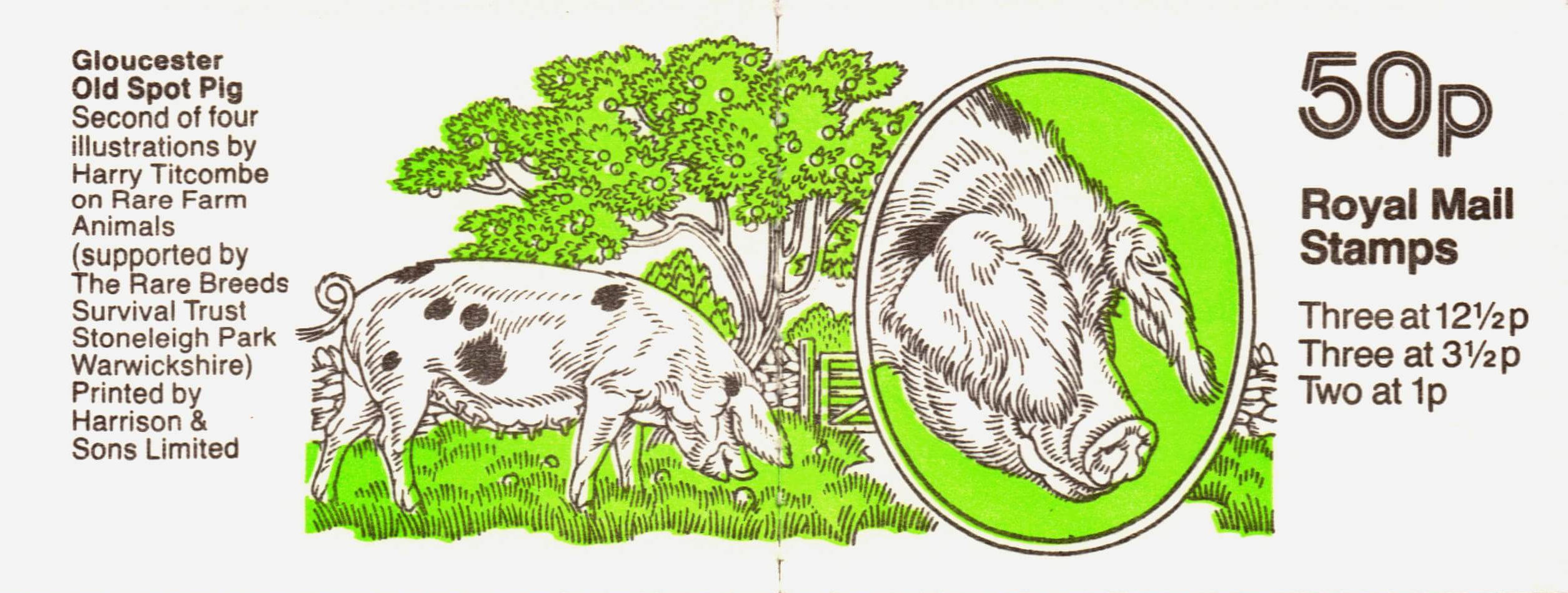 Rare Farm Animals (1983) : Collect GB Stamps