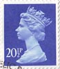 Definitive 20.5p Stamp (1983) Ultramarine