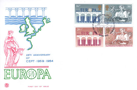 1984 Other First Day Cover from Collect GB Stamps