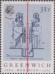 Greenwich Meridian 31p Stamp (1984) Sir George Airey's Transit Telescope
