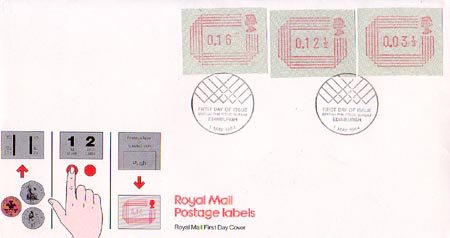 Postage Labels - FRAMA 1984