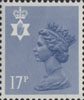 Regional Definitive - Northern Ireland 17p Stamp (1984) Grey Blue