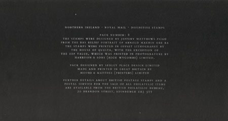 Reverse for Regional Definitive - Northern Ireland