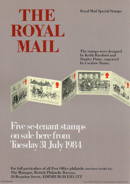 Royal Mail A4 Posters from Collect GB Stamps