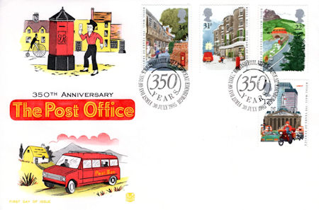 350 Years of Royal Mail Public Postal Service (1985)