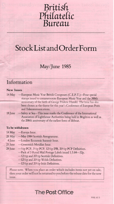 Publications 1985 (1985)