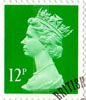 Definitive 12p Stamp (1985) Bright Emerald
