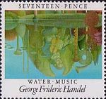 Europa. British Composers 17p Stamp (1985) 'Winter Music' by Handel