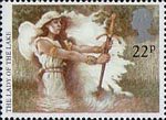 Arthurian Legend 22p Stamp (1985) The Lady of the Lake