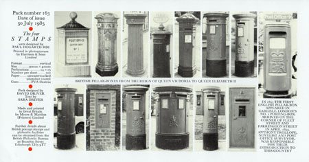 350 Years of Royal Mail Public Postal Service (1985)