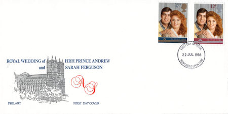 1986 Other First Day Cover from Collect GB Stamps