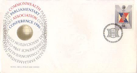 1986 Commemortaive First Day Cover from Collect GB Stamps