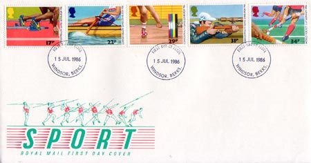 1986 Commemortaive First Day Cover from Collect GB Stamps