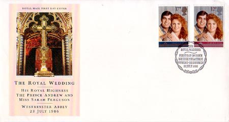 1986 Commemortaive First Day Cover from Collect GB Stamps