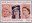 34p, Queen Elizabeth II in 1928, 1942 and 1952 from The Sixtieth Birthday of Queen Elizabeth II (1986)