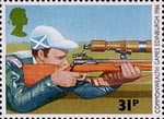 Sport 31p Stamp (1986) Rifle-shooting