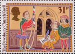 Christmas 1986 31p Stamp (1986) The Dewsbury Church Knell