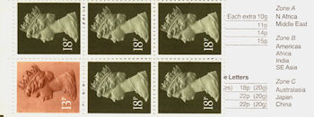 GB Booklets from Collect GB Stamps