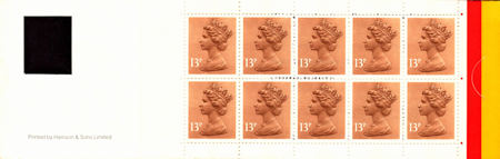 GB Booklets from Collect GB Stamps