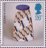 Studio Pottery 26p Stamp (1987) Pot by Elizabeth Fritsch
