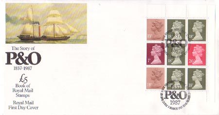 1987 Commemortaive First Day Cover from Collect GB Stamps