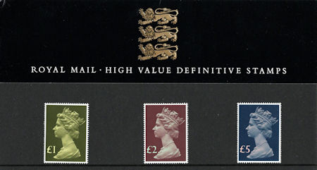 High Value Definitive 1987