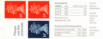 GB Booklets from Collect GB Stamps