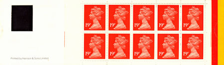 GB Booklets from Collect GB Stamps