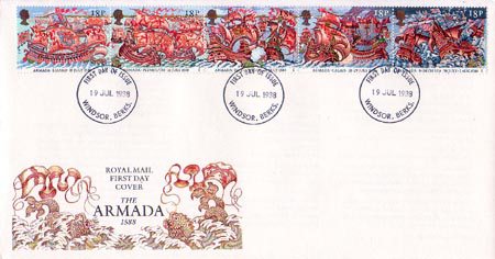 First Day Cover from Collect GB Stamps