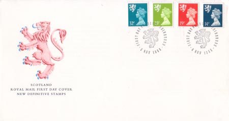 1988 Regional First Day Cover from Collect GB Stamps