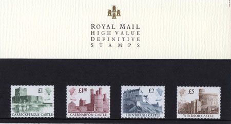 High Value Definitives 1988