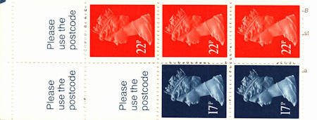 GB Booklets from Collect GB Stamps