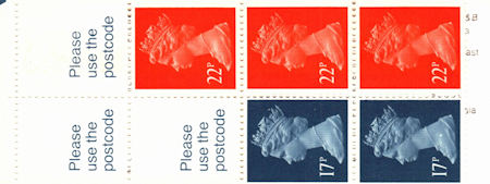 GB Booklets from Collect GB Stamps