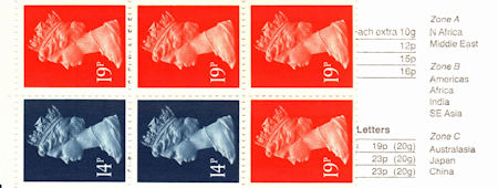 GB Booklets from Collect GB Stamps