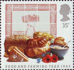 Food and Farming 35p Stamp (1989) Cereal Produce
