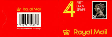 GB Booklets from Collect GB Stamps