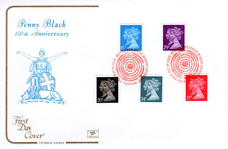 Penny Black Anniversary Stamps 1840 - 1990 (1990)