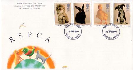 First Day Cover from Collect GB Stamps