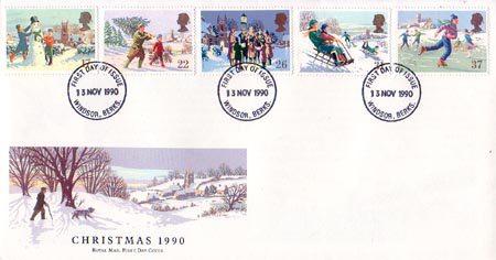 1990 Commemortaive First Day Cover from Collect GB Stamps