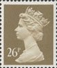 Definitive 26p Stamp (1990) Drab