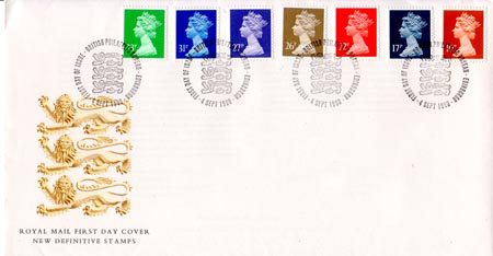 First Day Cover from Collect GB Stamps