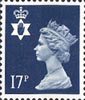 Regional Definitive - Northern Ireland 17p Stamp (1990) Deep Blue