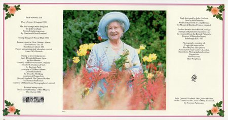 90th Birthday of Queen Elizabeth the Queen Mother (1990)