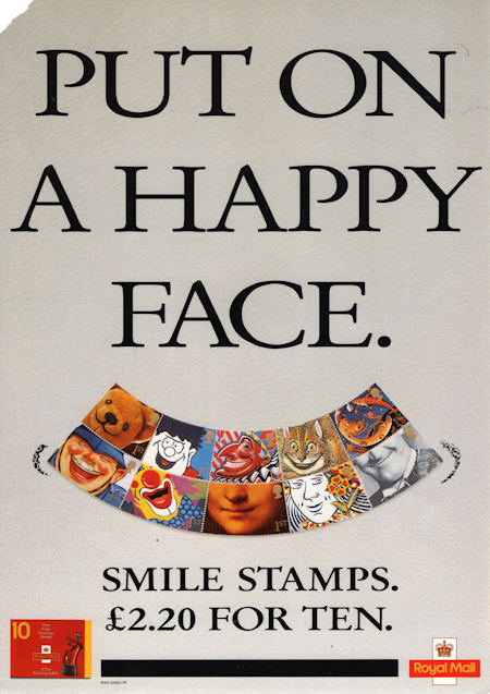 Greetings Booklet Stamps. Smiles (1991)