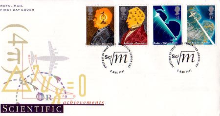 1991 Commemortaive First Day Cover from Collect GB Stamps