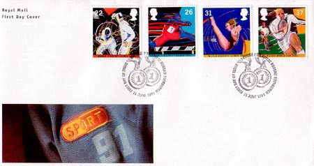 First Day Cover from Collect GB Stamps