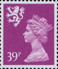 Regional Definitive - Scotland 39p Stamp (1991) Bright Mauve
