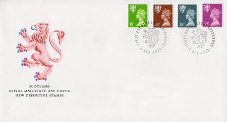 1991 Definitive First Day Cover from Collect GB Stamps