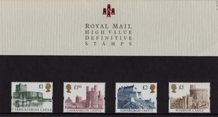 High Value Definitives 1992